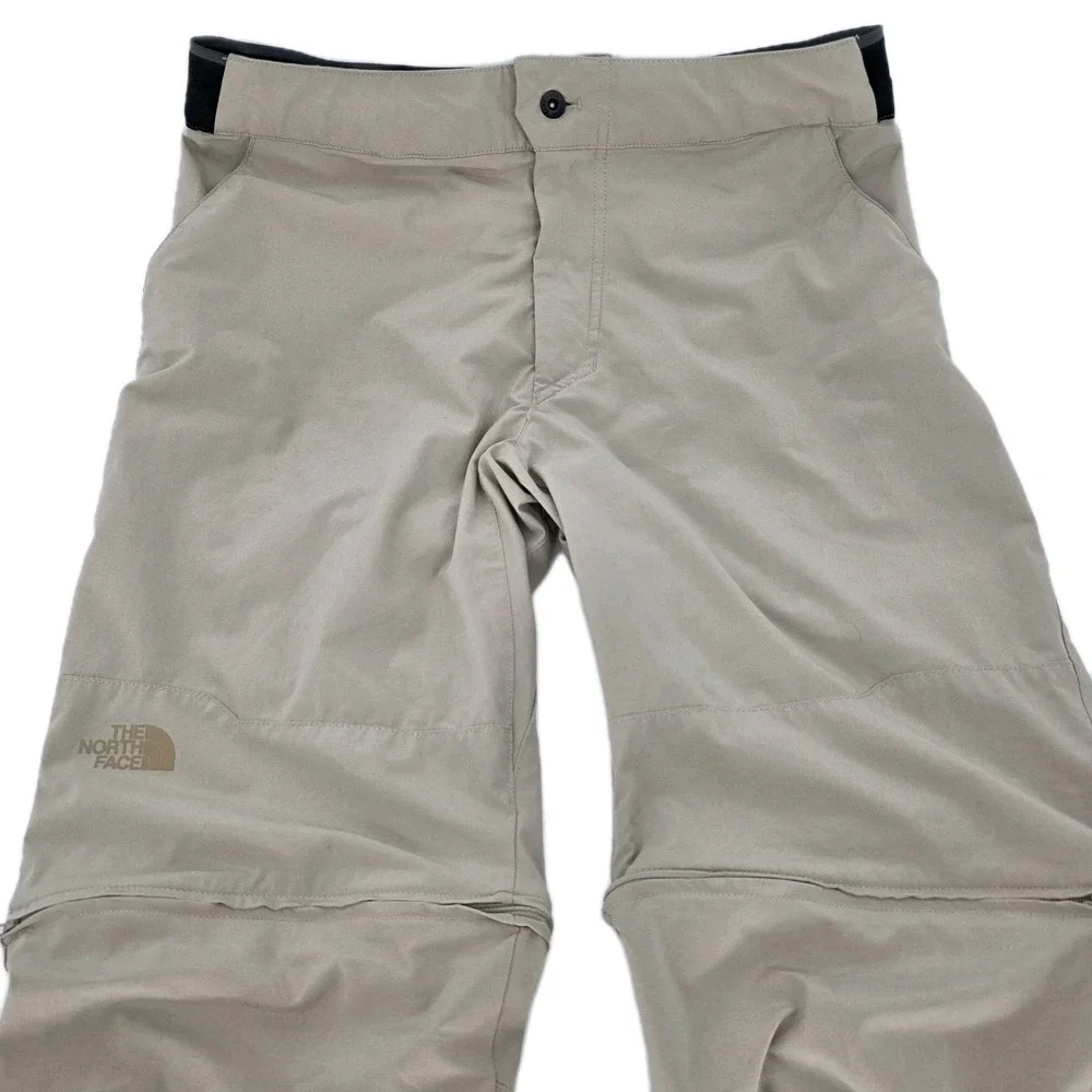The North Face Active‎ Convertible Pants Men's Size 34x30.5 Beige Shorts Hiking